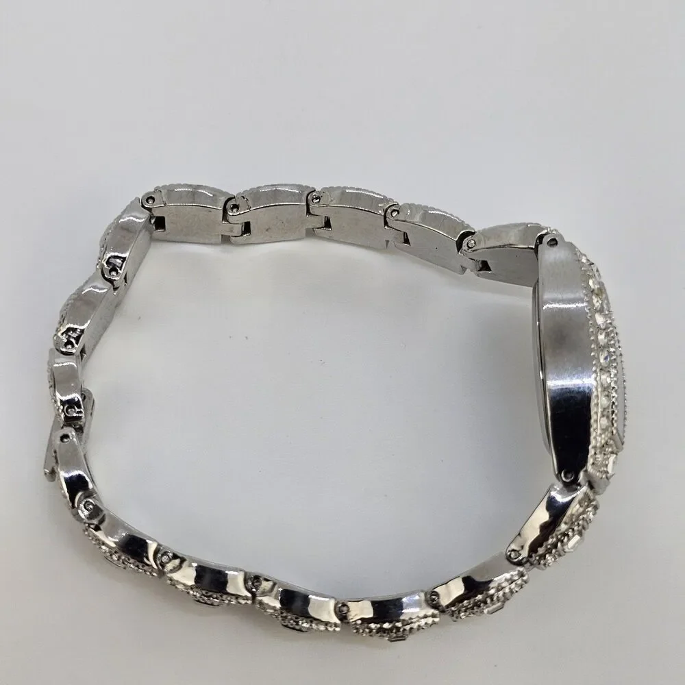 Vivani Women's Watch 18MM White Dial Gray Bracelet Band 6.5